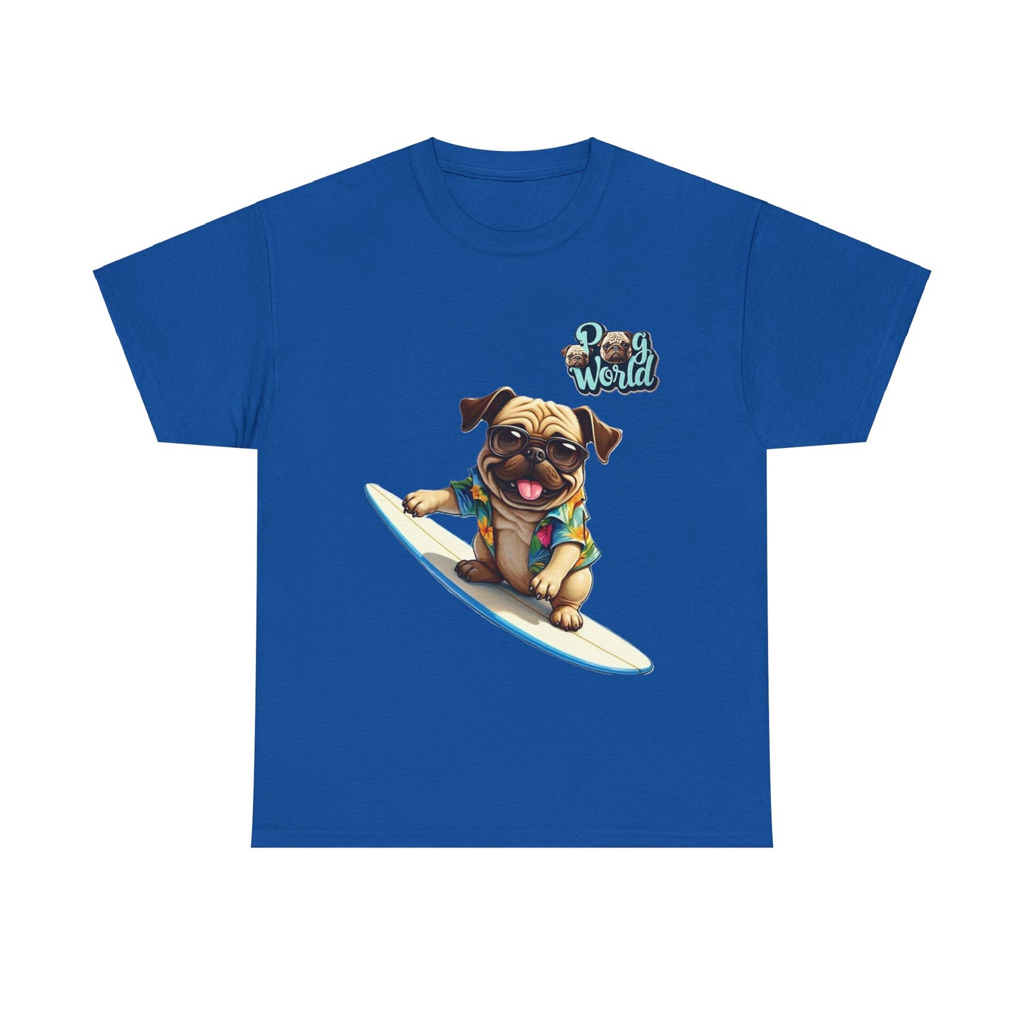 PUG WORDL Unisex Heavy Cotton Tee