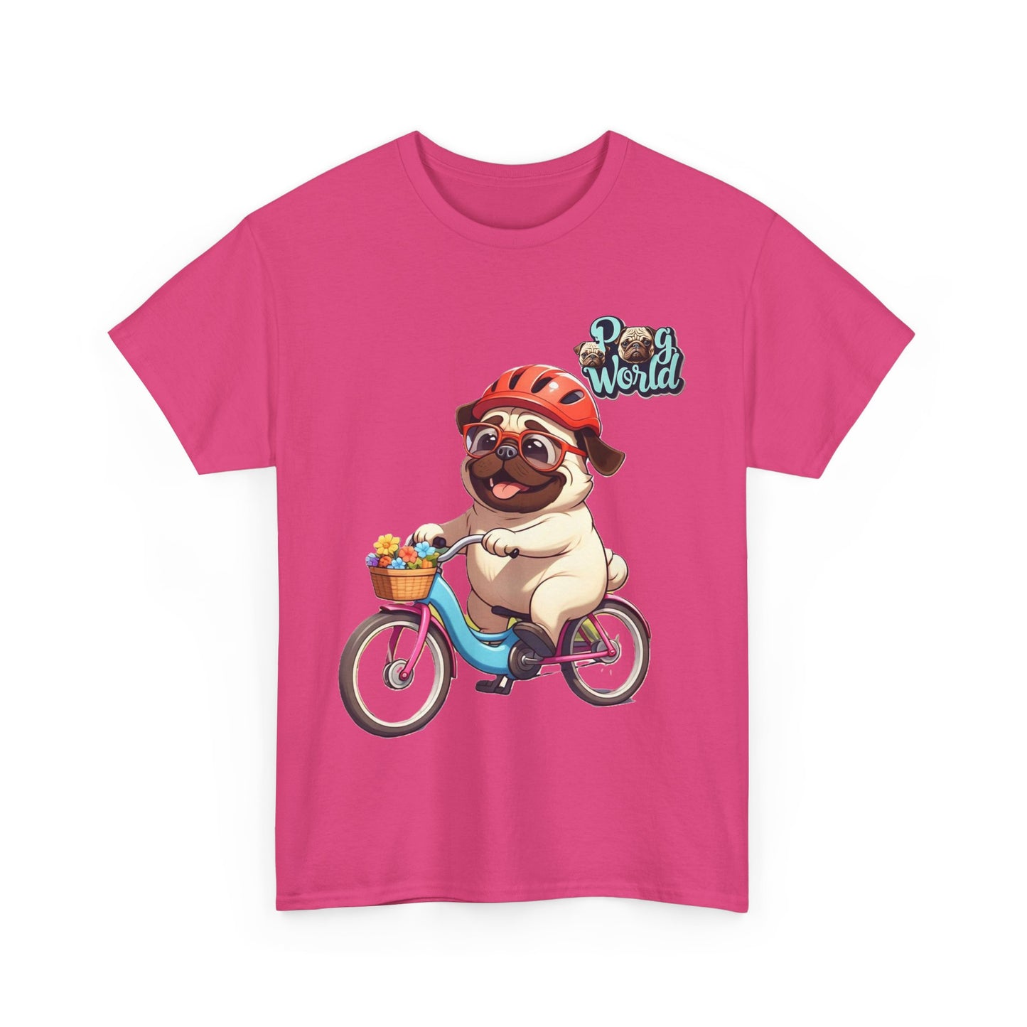 PUG WOLRD Unisex Heavy Cotton Tee