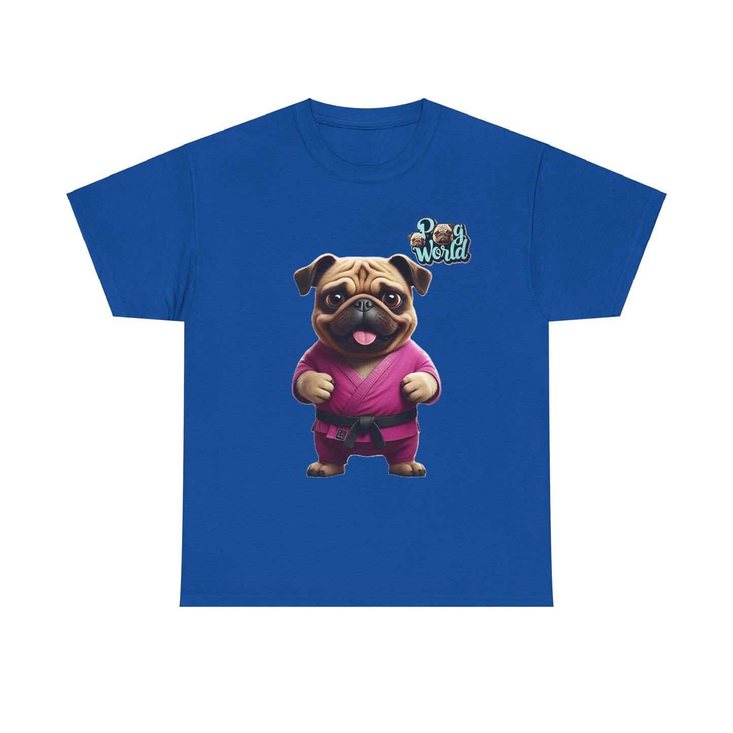 PUG WORLD Unisex Heavy Cotton Tee