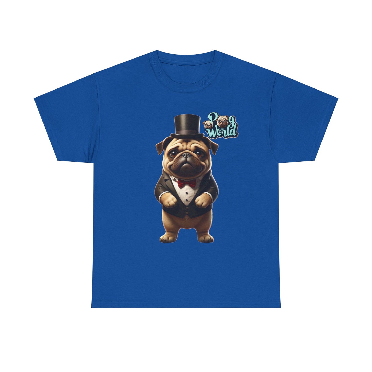 PUG WORLD Unisex Heavy Cotton Tee