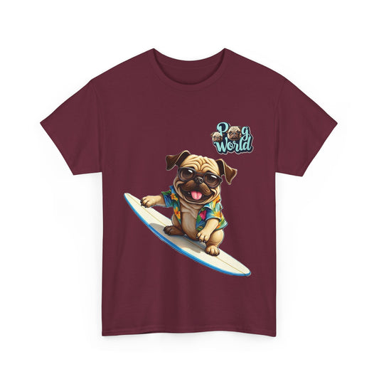 PUG WORDL Unisex Heavy Cotton Tee