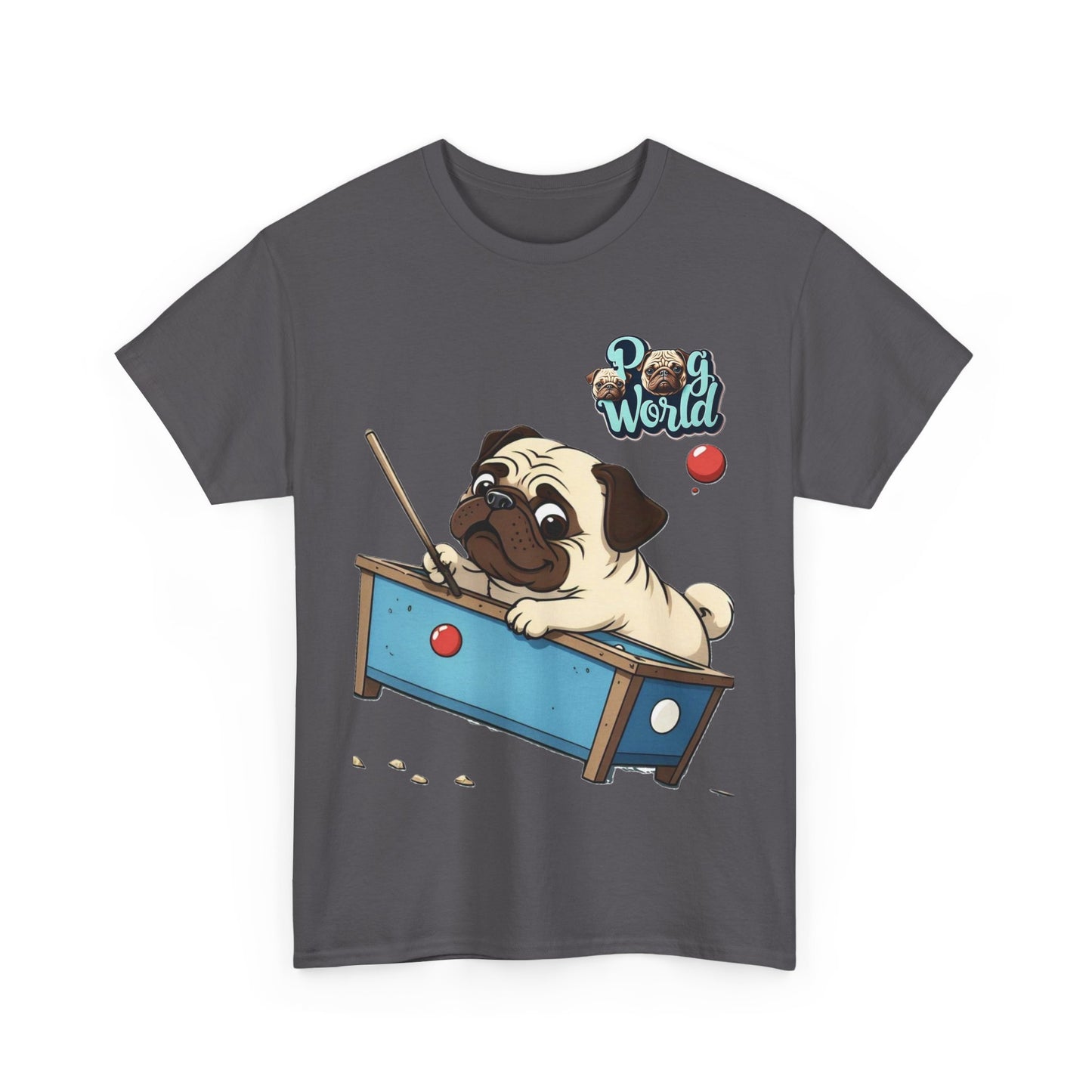 PUG WORDL Unisex Heavy Cotton Tee