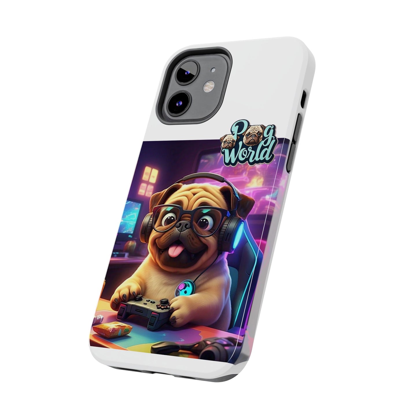 PUG WORDL Tough Phone Cases