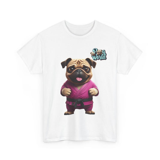 PUG WORLD Unisex Heavy Cotton Tee