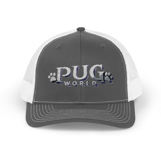 PUG WORDL Snapback Trucker Cap