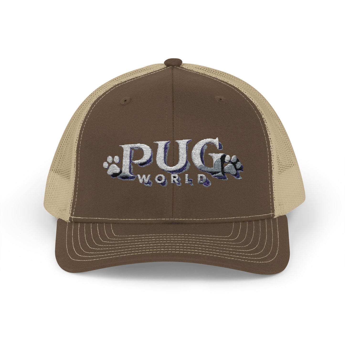 PUG WORDL Snapback Trucker Cap