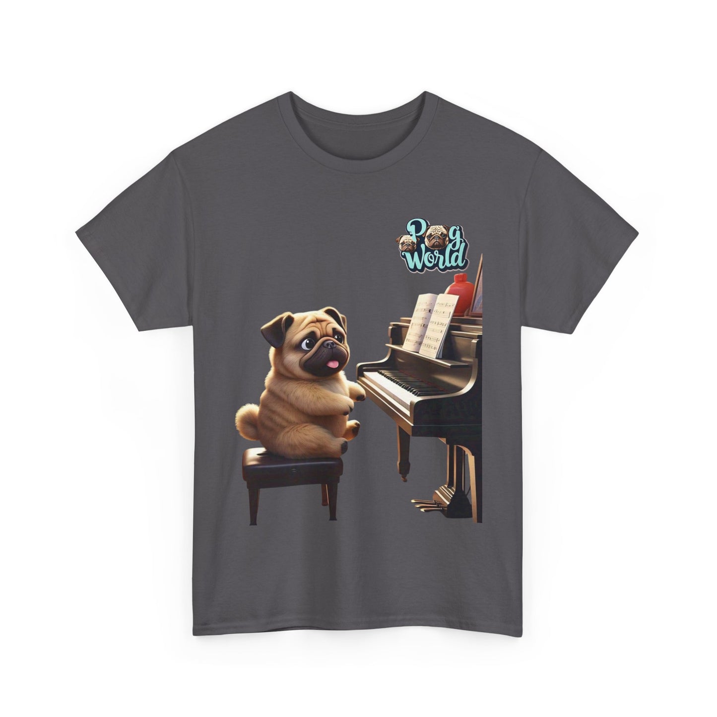 PUG WORLD  Unisex Heavy Cotton Tee