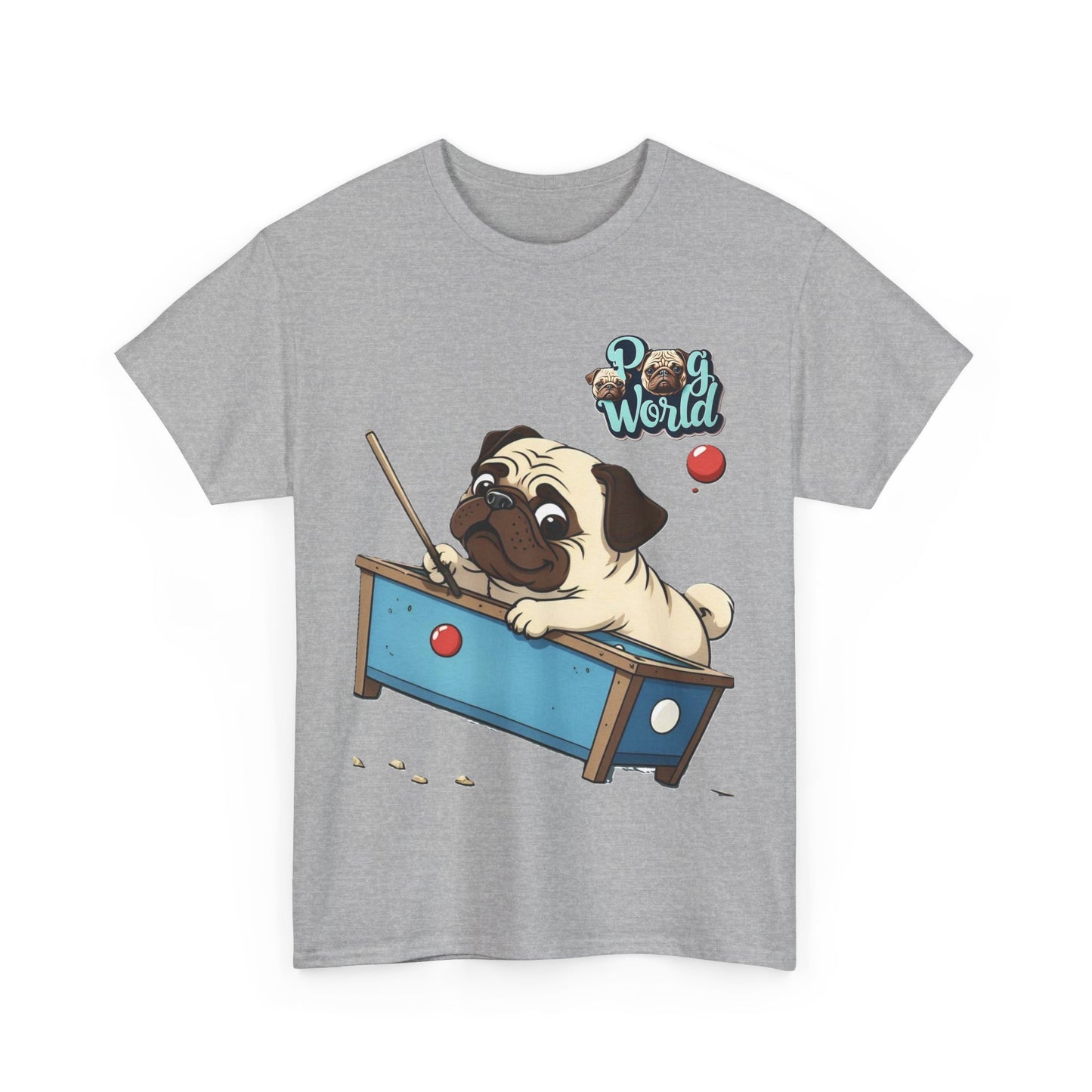 PUG WORDL Unisex Heavy Cotton Tee