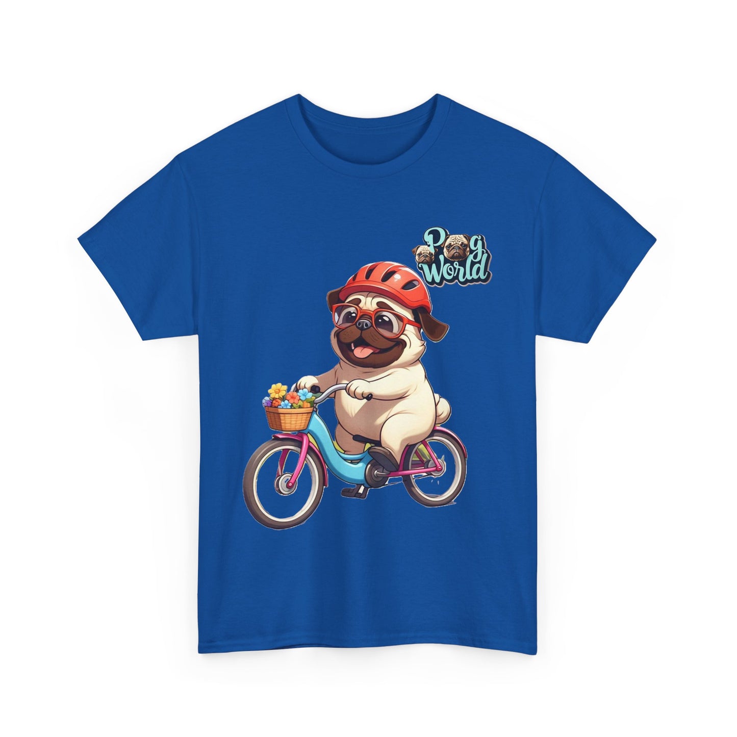 PUG WOLRD Unisex Heavy Cotton Tee