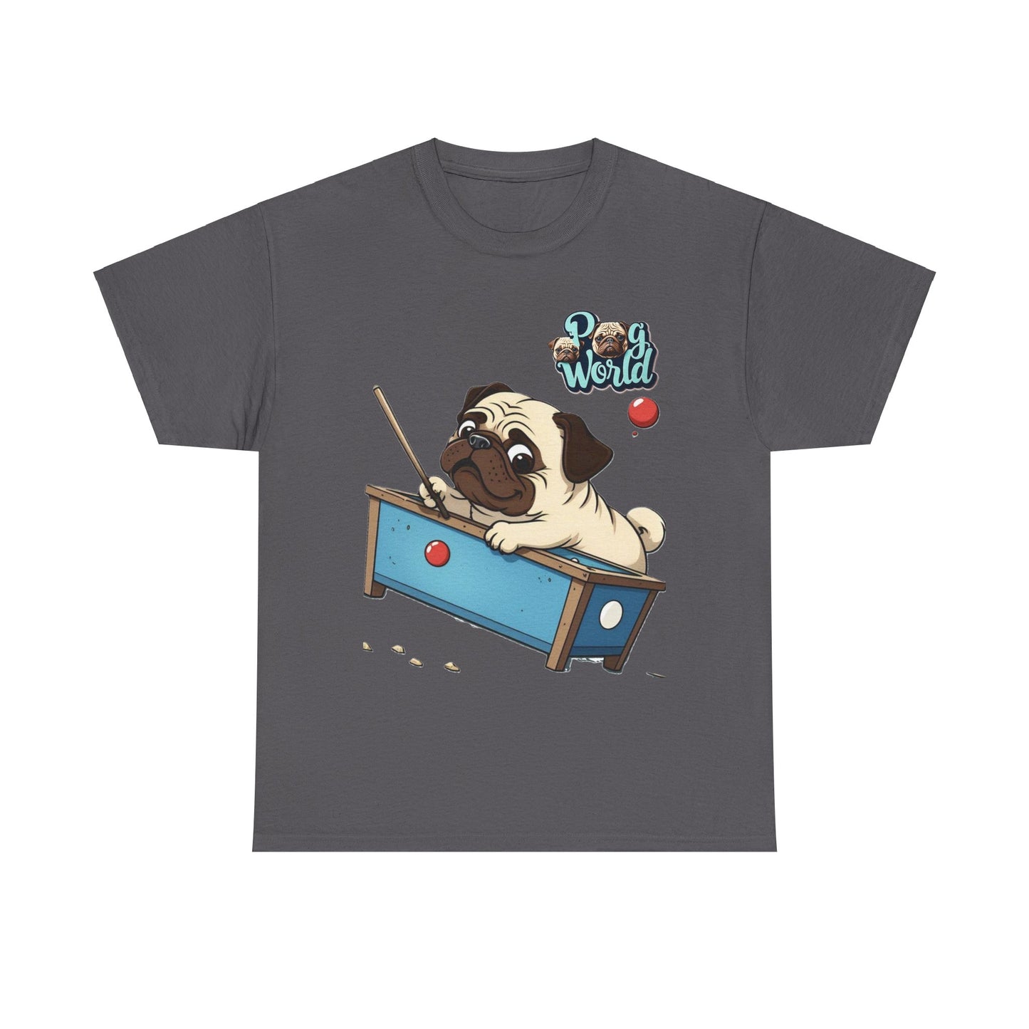 PUG WORDL Unisex Heavy Cotton Tee