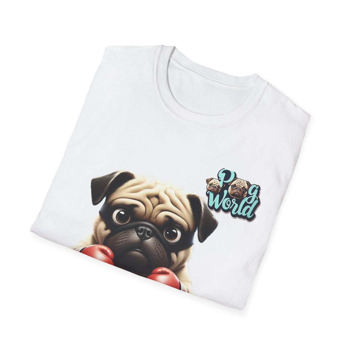 PUG WORLD Unisex Softstyle T-Shirt