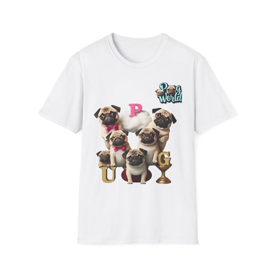 PUG WORLD Unisex Softstyle T-Shirt