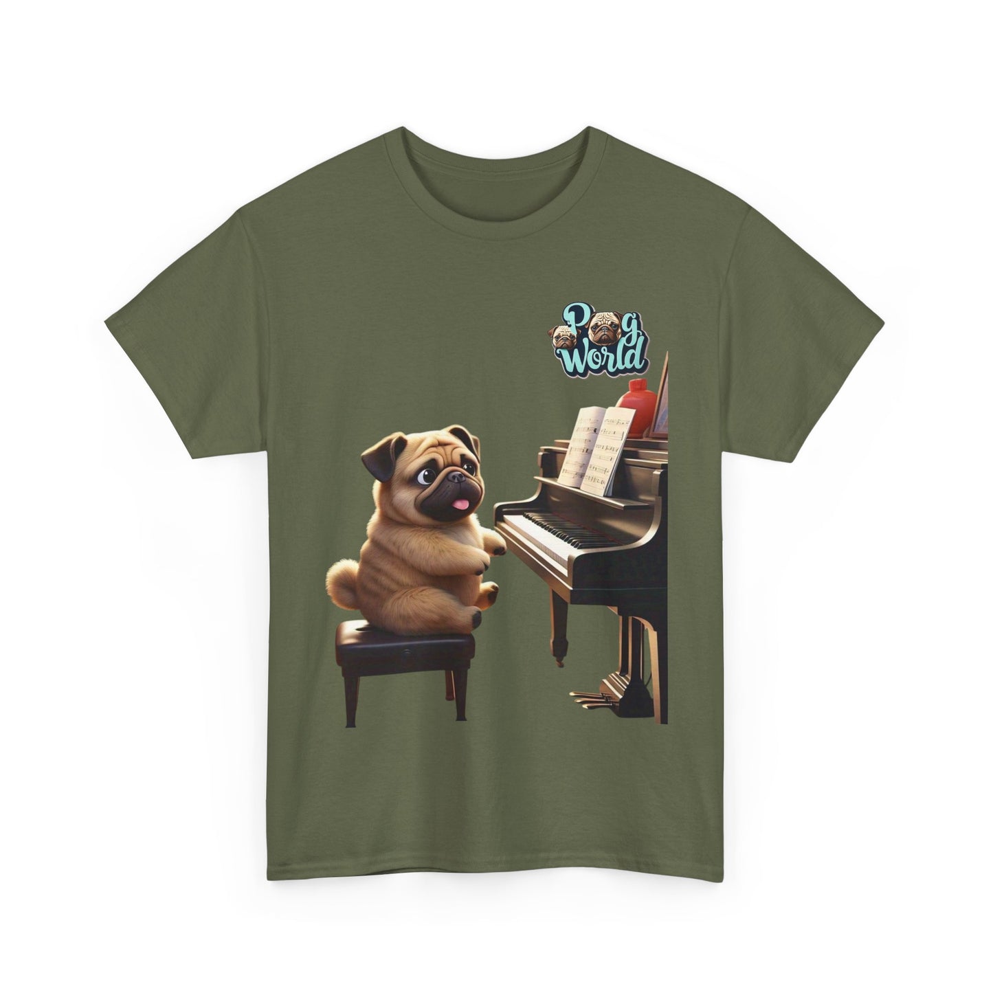 PUG WORLD  Unisex Heavy Cotton Tee