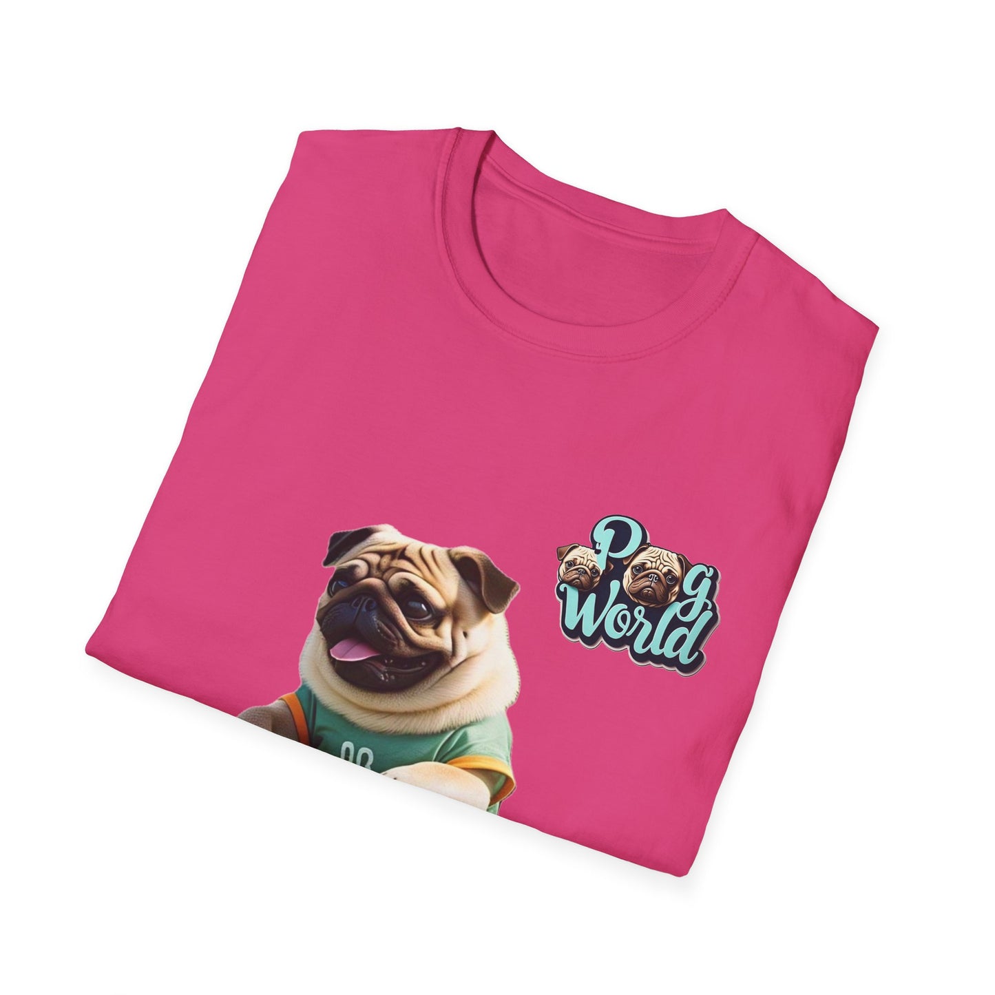 PUG WORLD Unisex Softstyle T-Shirt