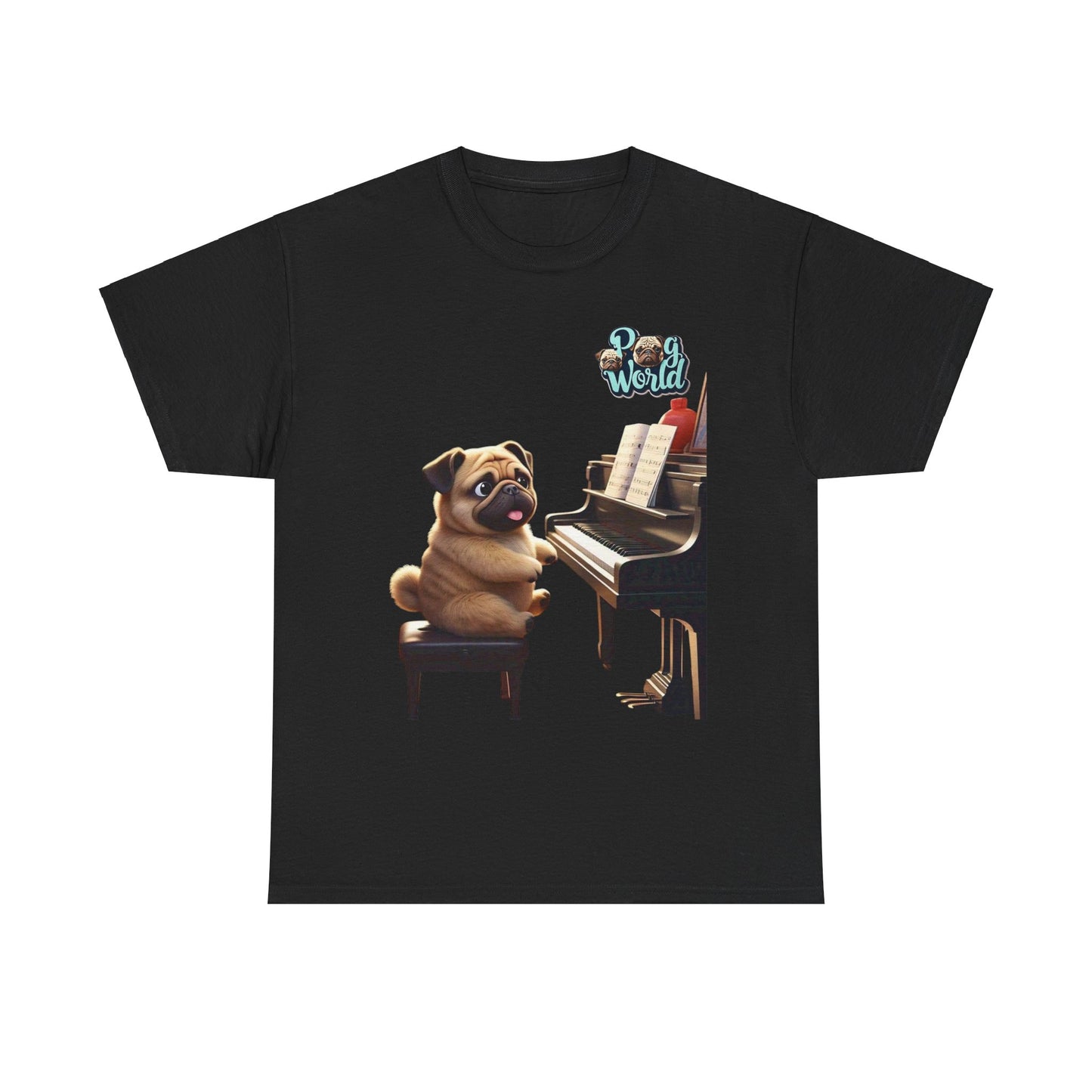 PUG WORLD  Unisex Heavy Cotton Tee