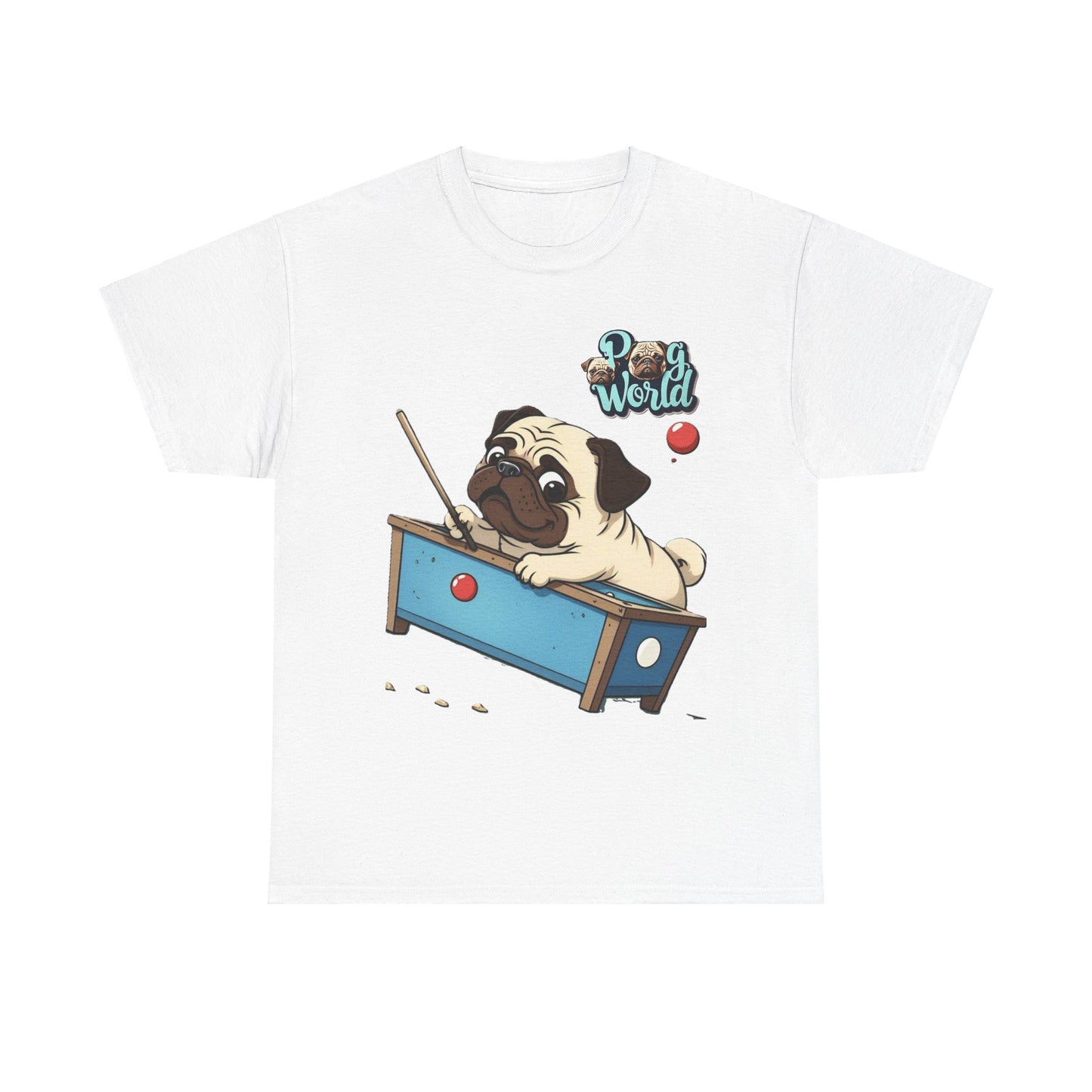 PUG WORDL Unisex Heavy Cotton Tee