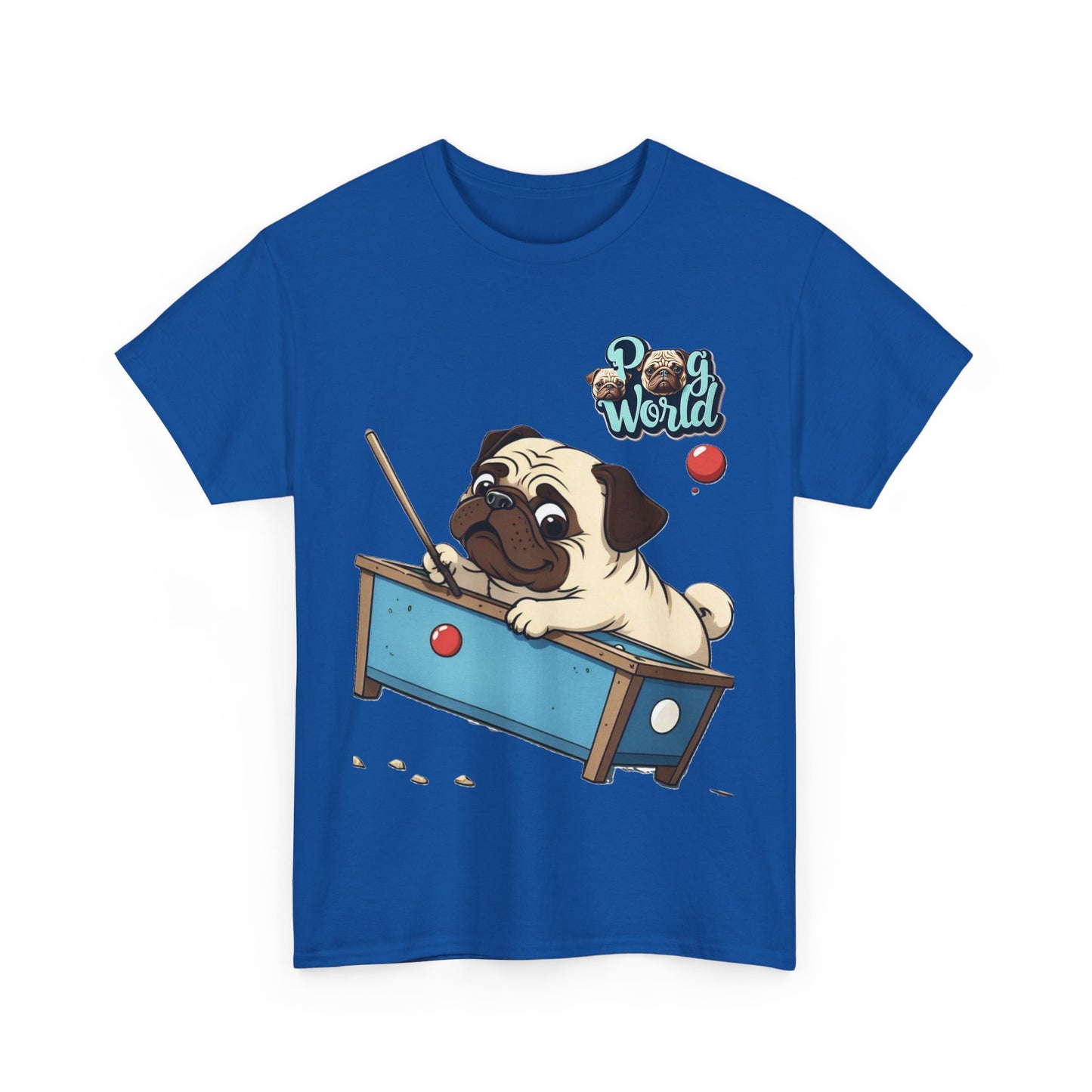 PUG WORDL Unisex Heavy Cotton Tee