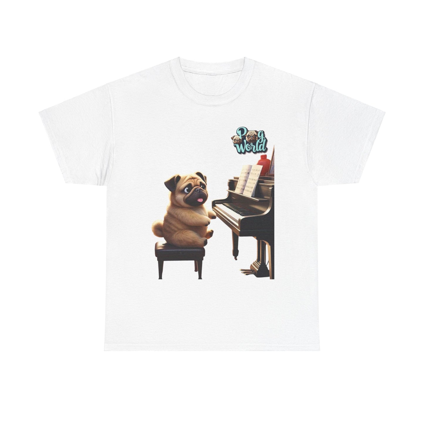 PUG WORLD  Unisex Heavy Cotton Tee