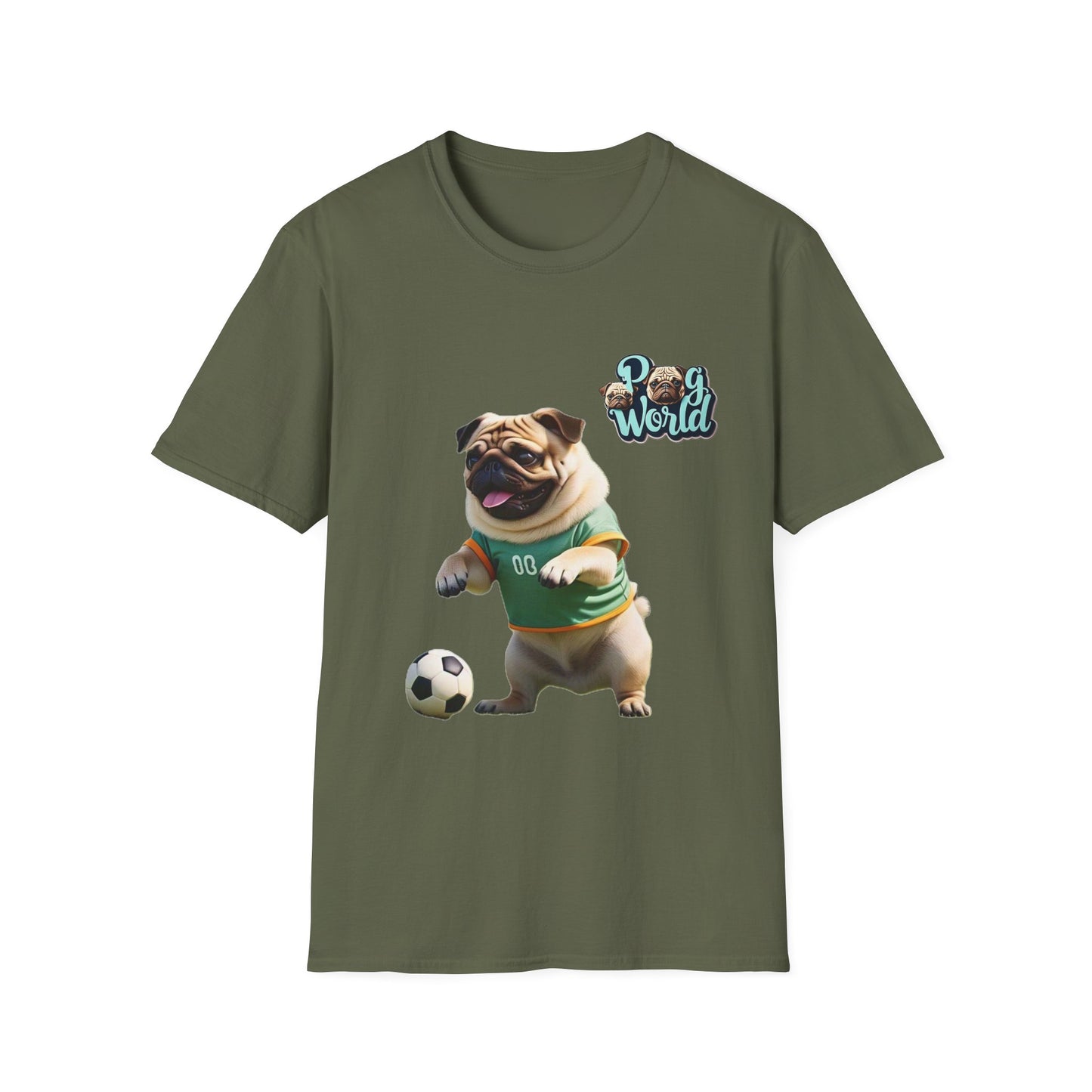 PUG WORLD Unisex Softstyle T-Shirt