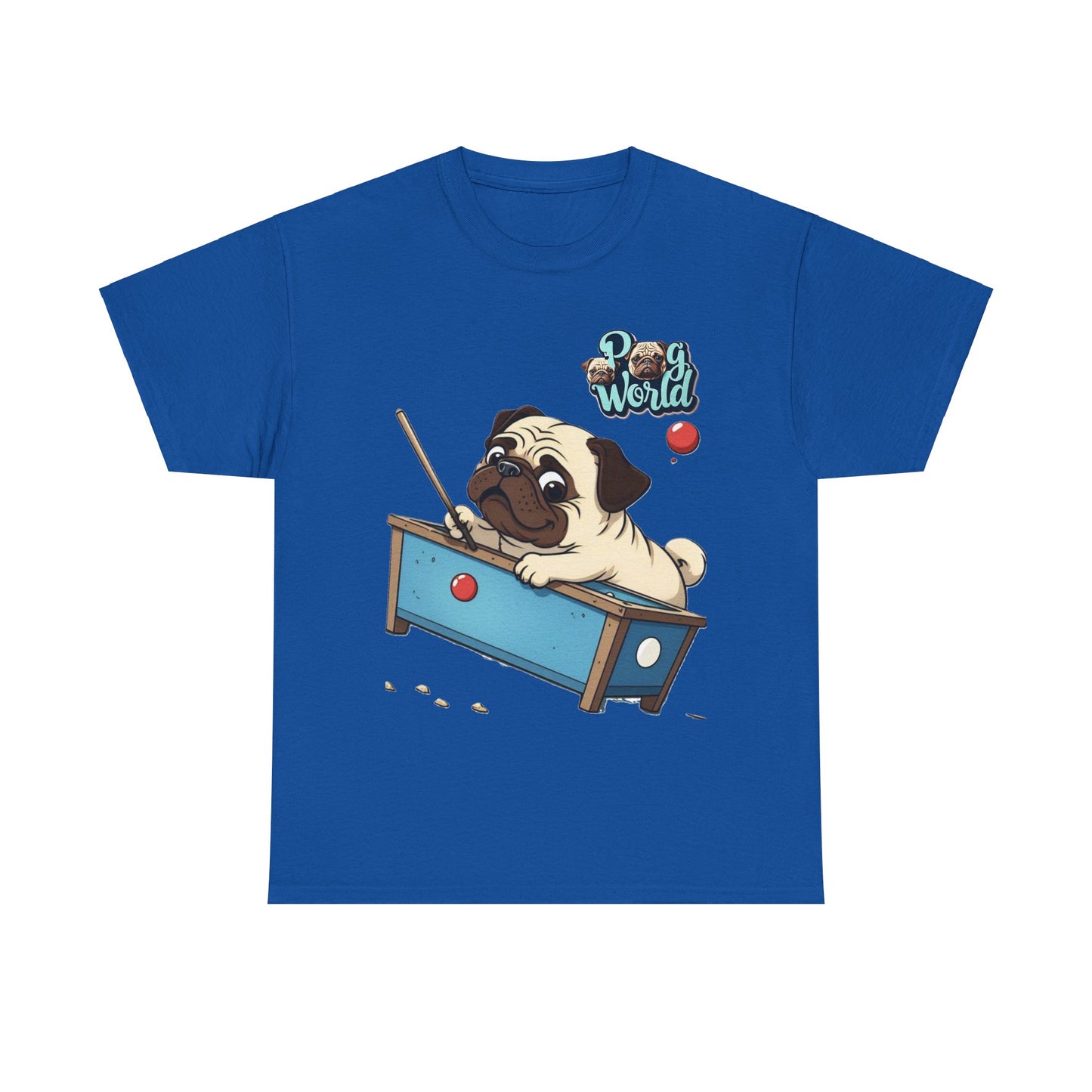 PUG WORDL Unisex Heavy Cotton Tee