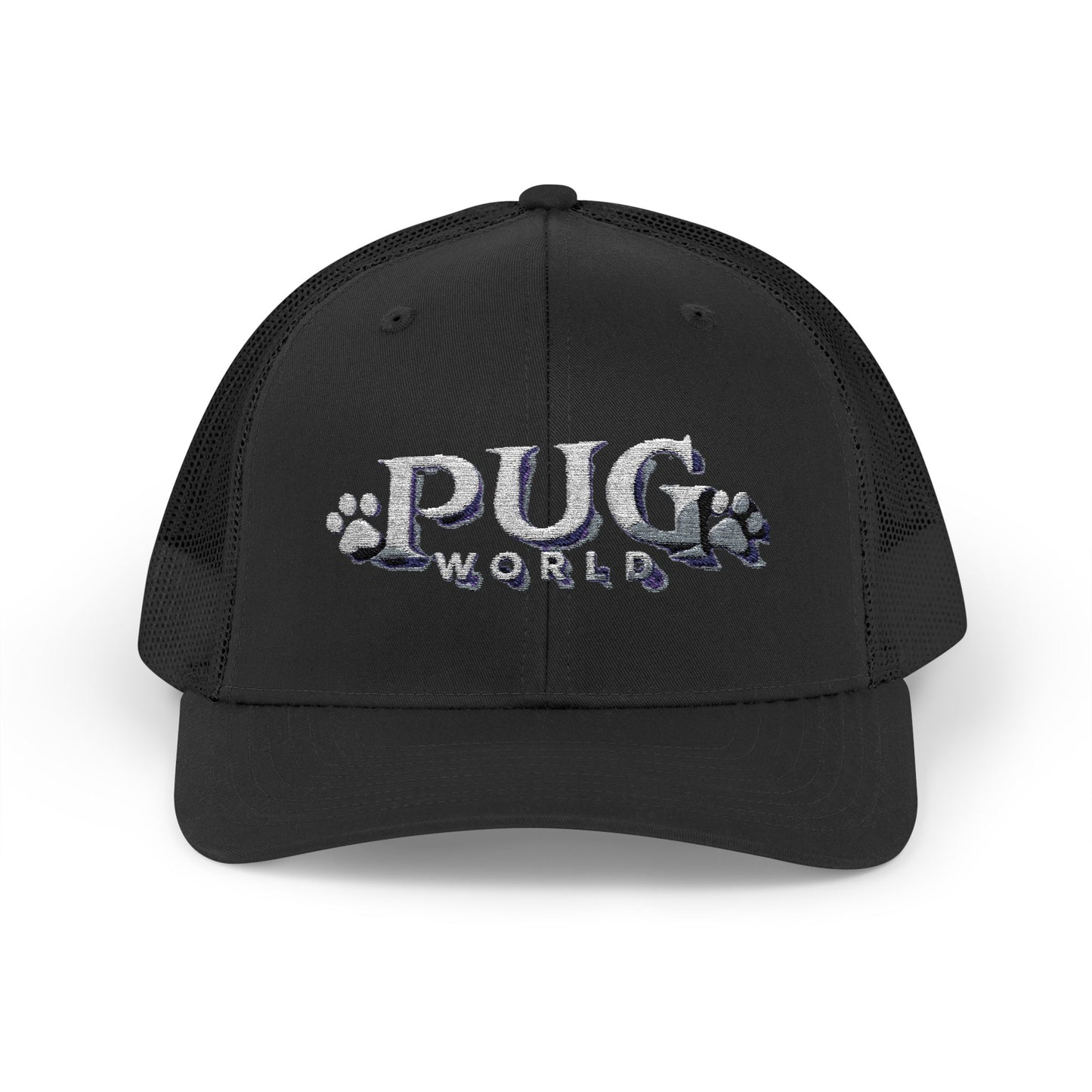 PUG WORDL Snapback Trucker Cap